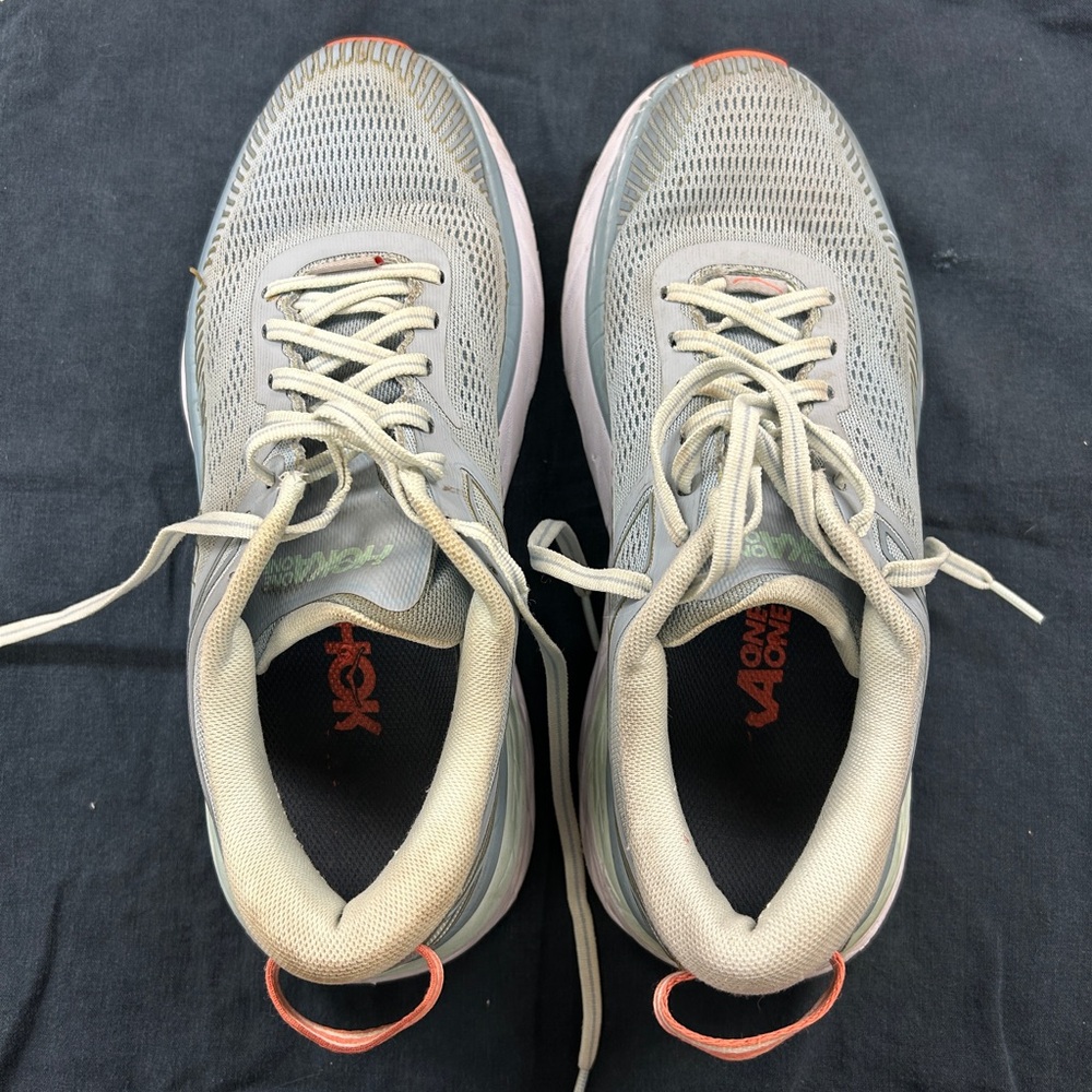 Hoka One One light blue Athletic Shoes